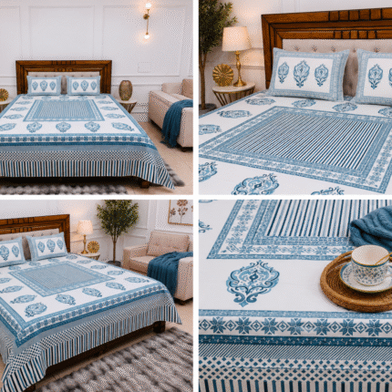 BRING HOME THE SERENITY OF BLUE & WHITE LUXURY