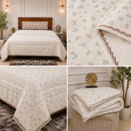 Vintage Floral Comforter – Timeless Elegance for Every Bedroom