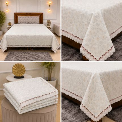 Ivory Rose Comforter – Graceful Luxury for Modern Bedrooms