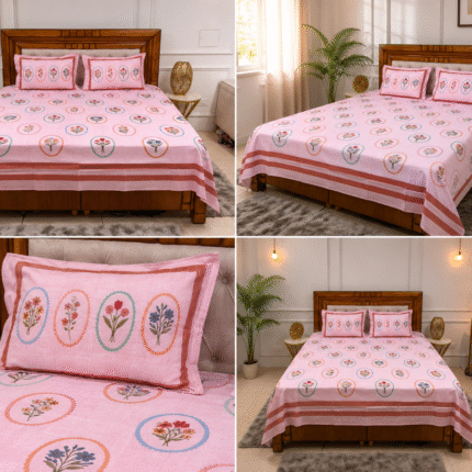 PREMIUM DIGITAL PRINTED BEDSHEET WITH MATCHING PILLOW COVERS