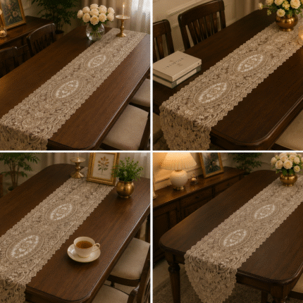 Elegant Lace Table Runner – Timeless Charm for Every Table
